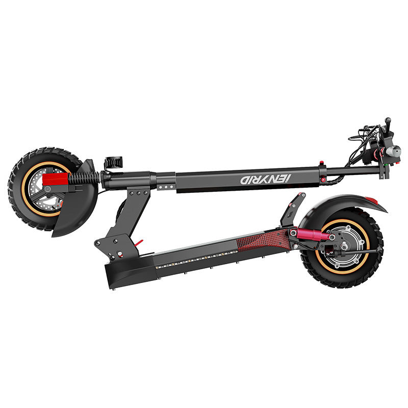 Double Shock Absorber Scooter Portable Folding